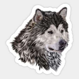 Alaskan Malamute Sticker